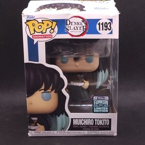 Funko Pop! Muichiro Tokito Demon Slayer Black and Teal Collectible